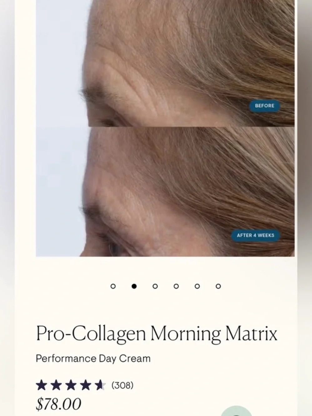 Elemis Pro-Collagen Morning Matrix Day Cream NEW Sealed 15ml $78